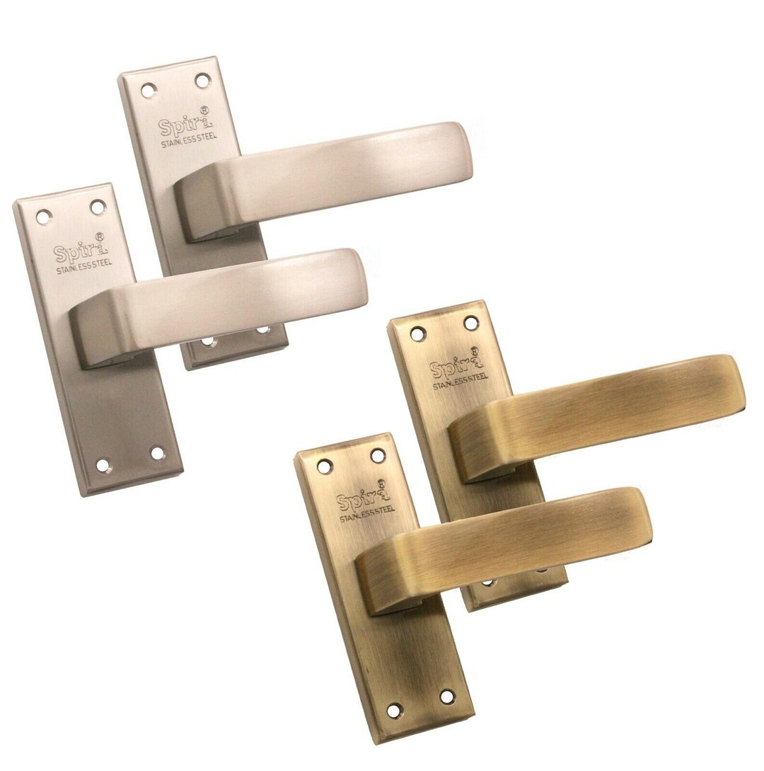 Victorian Internal Lever Latch Door Handles Antique/satin Etsy UK