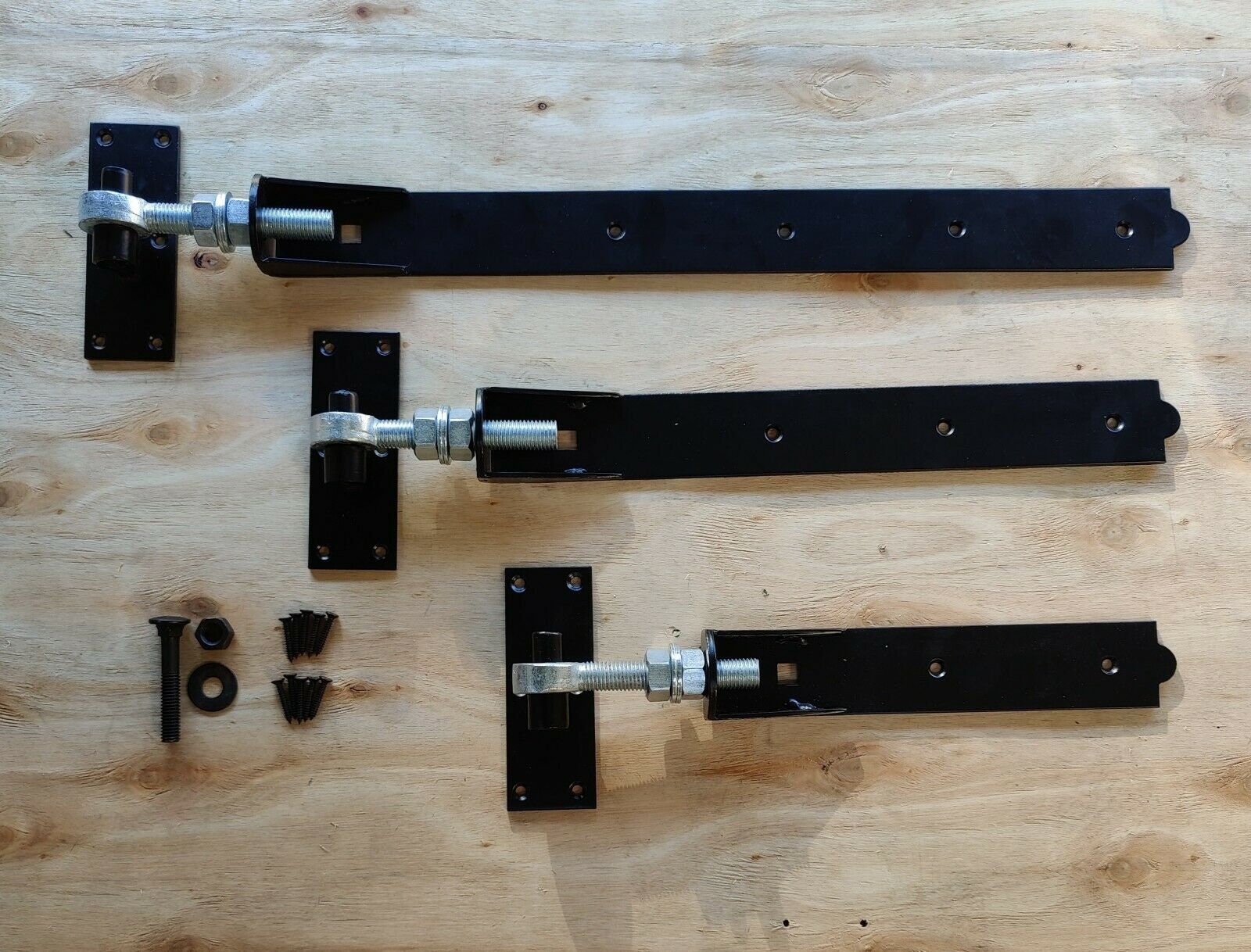 Straight/cranked/adjustable Black Hook and Band Hinges 8 Etsy UK