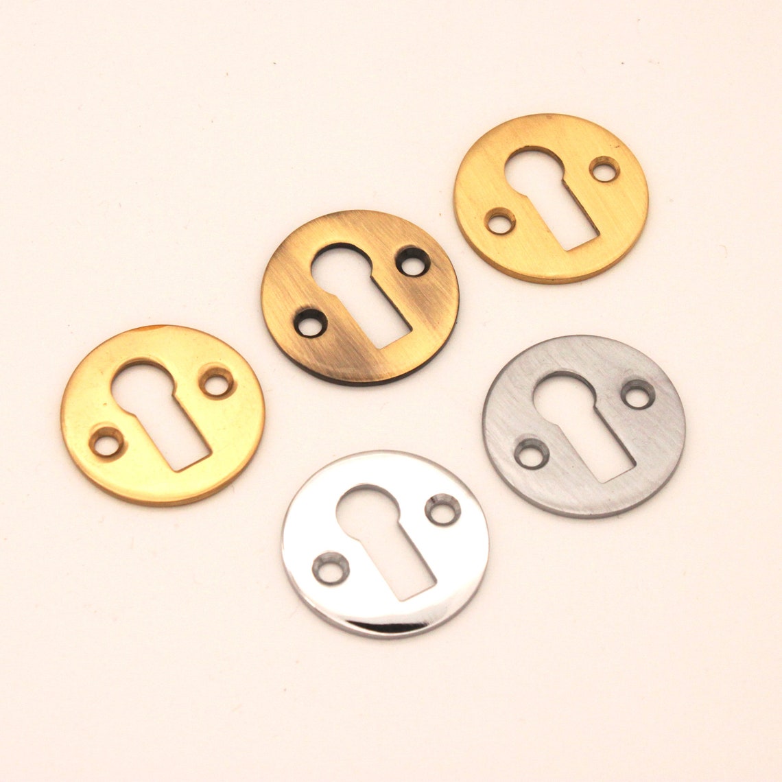 Victorian Open Key Hole Door Lock Plate Cover Escutcheon in Etsy