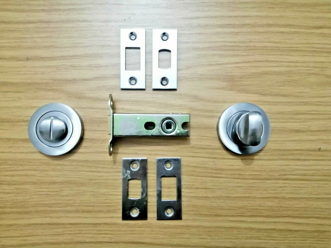 Bathroom Thumbturn & Release With 76mm Tublar Deadbolt Lock Etsy UK