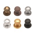 Georgian Solid Brass Heavy Sprung Mortice Door Knobs Handles Sets 50mm