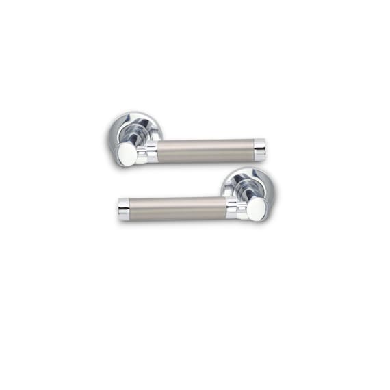 Latch door handle set deals