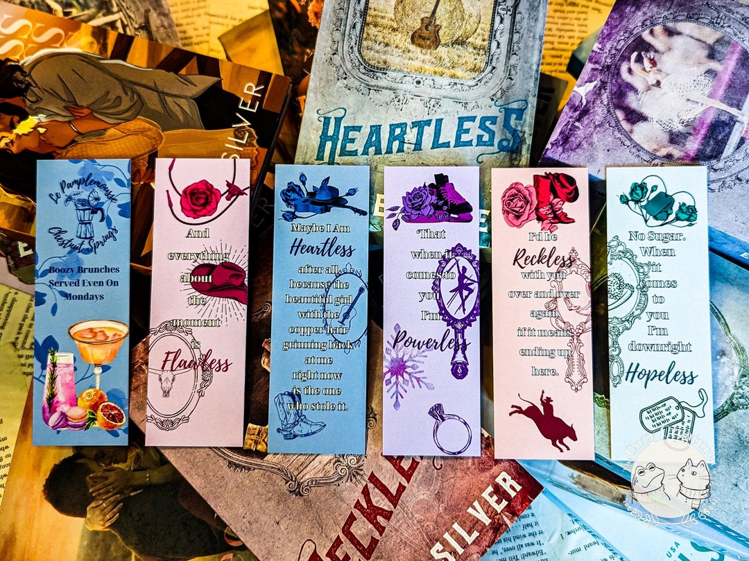 Chestnut Springs Bookmarks, Elsie Silver Books Licensed Merch, Cowboy ...