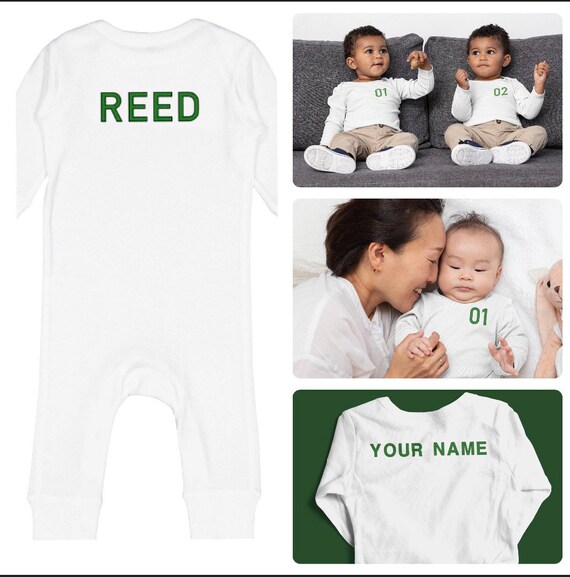 Golf Caddie Baby Coveralls Long Sleeve Baby Golf Augusta Etsy