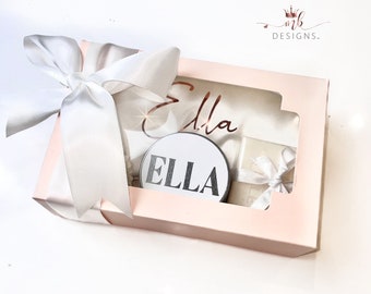 Personalised Pamper Gift Box: Mulberry Silk Eye Mask & Scented Candle
