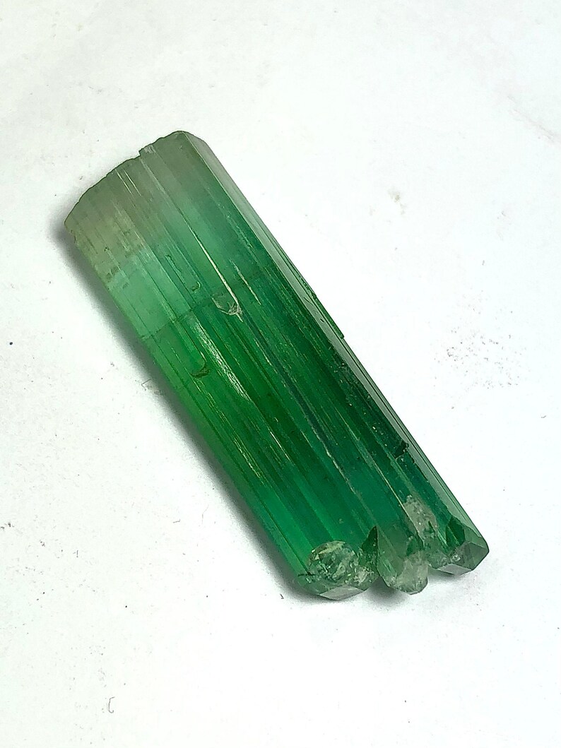 Bluish Green Tourmaline Crystal 6.50 g - Natural Collector Specimen image 8
