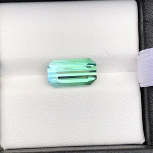 Green Tourmaline Faceted 2.95 ct - Natural Gemstone for Jewelry from Afghanistan