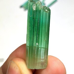 Bluish Green Tourmaline Crystal 6.50 g - Natural Collector Specimen image 3