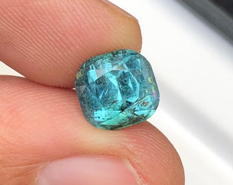Blue tourmaline 3.75 carat natural