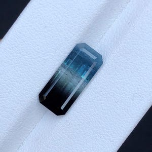 Bi colour Tourmaline Faceted 4 ct - Fine Loose Gemstone