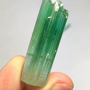 Bluish Green Tourmaline Crystal 6.50 g - Natural Collector Specimen image 2