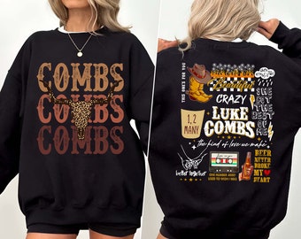 Luke Combs Music Tour Png, Vintage Combs Bullhead PNG, Country Music Png, Cowboy Combs Luke Combs Fan, Country Cowgirl Merch