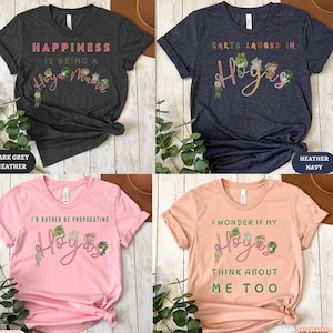 Funny Hoya House Plant Lover Shirt,Can&#39;t buy Happiness but you can buy Hoyas T-Shirt,Hoya Mama Daddy TShirts,Gift for Crazy Plant Lady Tee