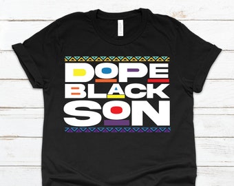 Black Son Shirt, shirt for African American Son, gift for parents, kids, and siblings, unisex & women's shirts