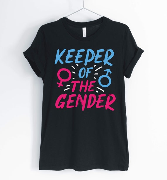 Keeper Of The Gender Reveal T Shirt Baby Shower Party Gift Keeper Of The Gender Reveal T Shirt Baby Shower Party Gift