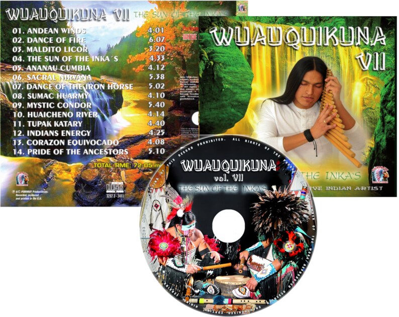 Relaxing Music Best Gift Wuauquikuna CD Edition Limit Etsy