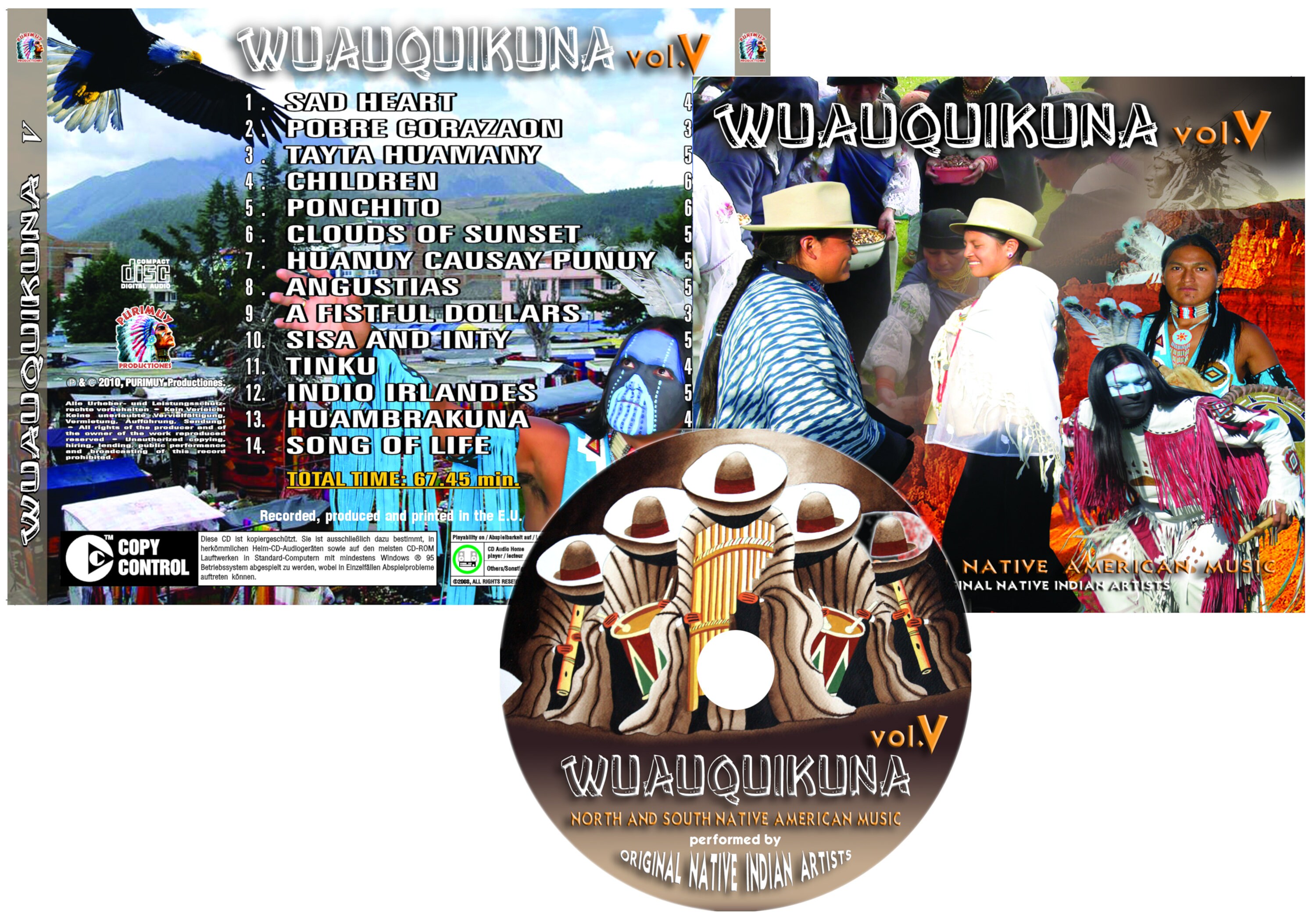 WUAUQUIKUNA CD Edition LIMIT Native Indian Music Meditation Etsy