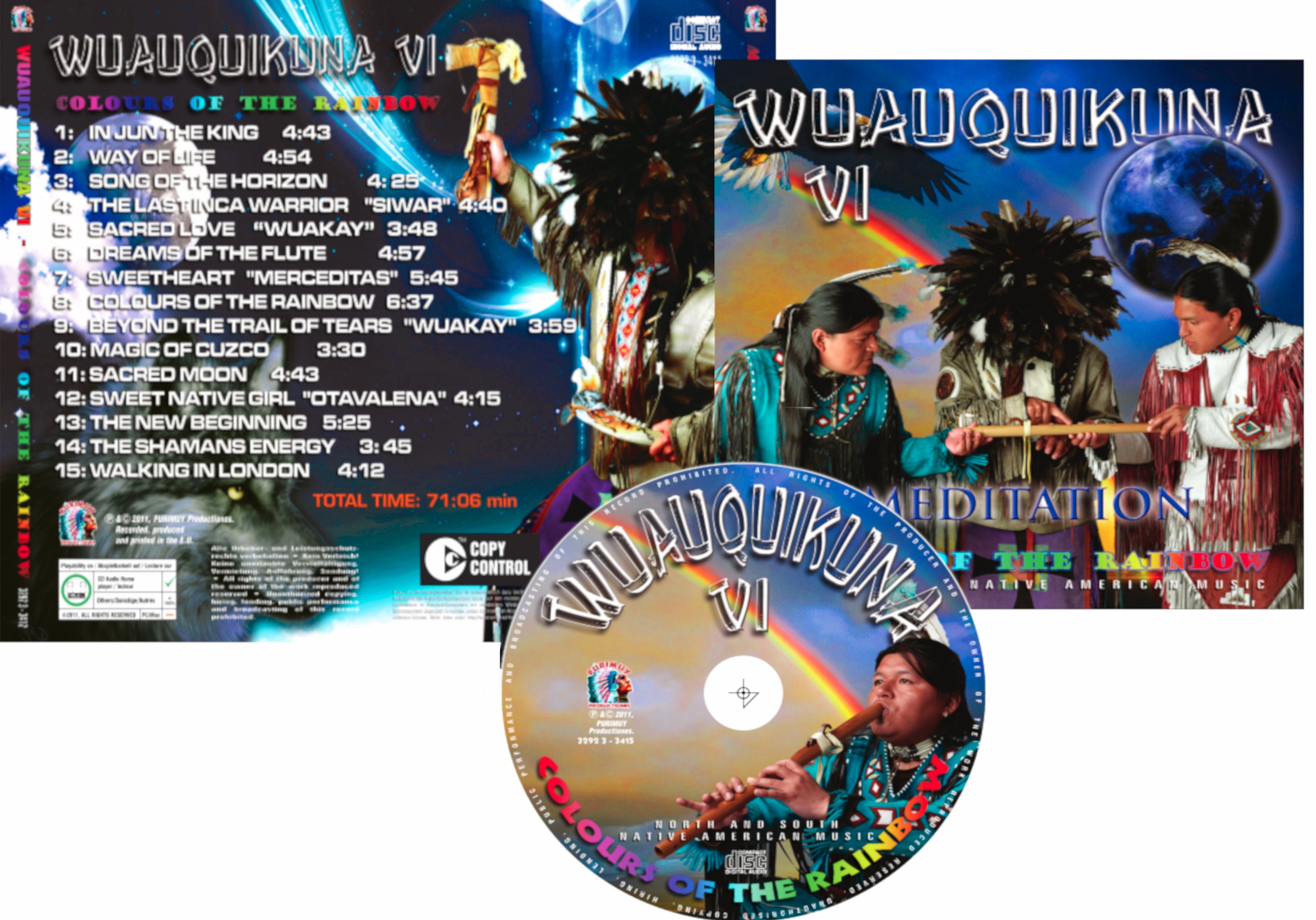 WUAUQUIKUNA CD Edition LIMIT Native Indian Music Meditation Etsy