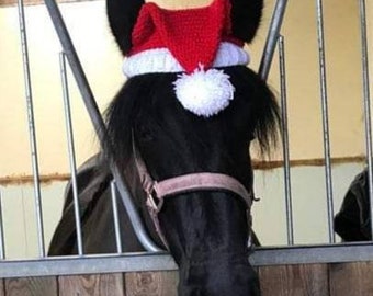 Horse Santa Hat - Etsy UK