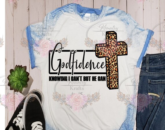 Godfidence/Bleached Tee