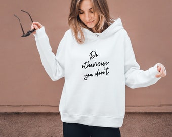 De lo contrario no lo haces. SVG PNG para maqueta de camiseta