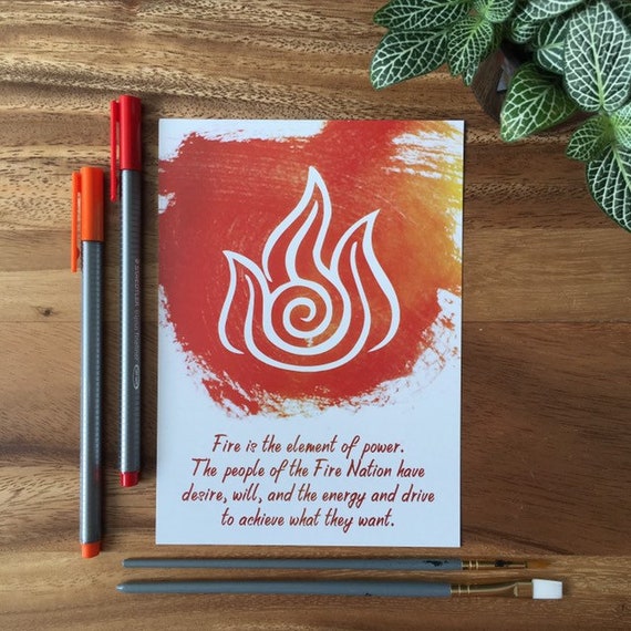 Avatar Feuer Nation Fandom Weisheit Inspirierende Zitat Etsy