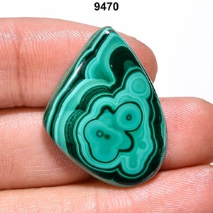 100% Natural Malachite Gemstone Cabochons Green Malachite Cabs Malachite Gemstone Flat Back For Jewelry Making