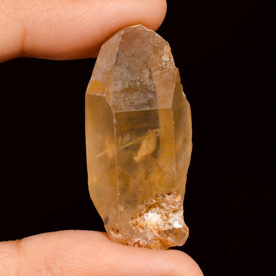 Quartz Rutile Rough Rough Rutilated Quartz Natural Raw Mineral Specimens Gemstone (35x16x14 ...
