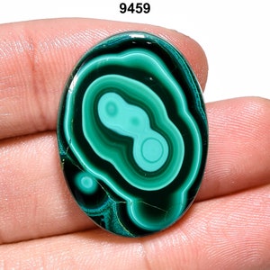 Natural Malachite Cabochon Gemstone Green Malachite Cabs Malachite Gemstone Flat Back For Jewelry Making