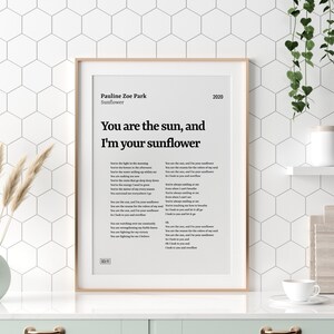 Custom Song Lyrics - Unframed Art Print - 11 x 14 - Wedding Song - Anniversary - Gift