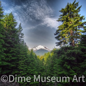 Mount Rainier,  Photography, Travel Photography, 8x10 Photo Print, Washington, Mt. Rainier National Park, Mountains, Scenic Photo