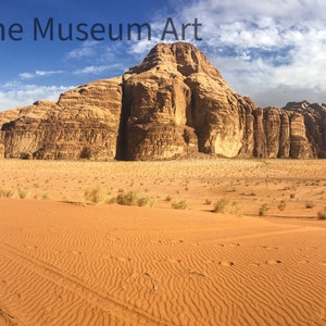 Gorgeous Photo of Jordan Desert (photo print) , Wadi Rum, Petra, Travel Photography, Desert photography, Sand Dune, Wall Art, Decorations