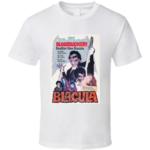 Blacula 1972 Horror Movie Fan T Shirt