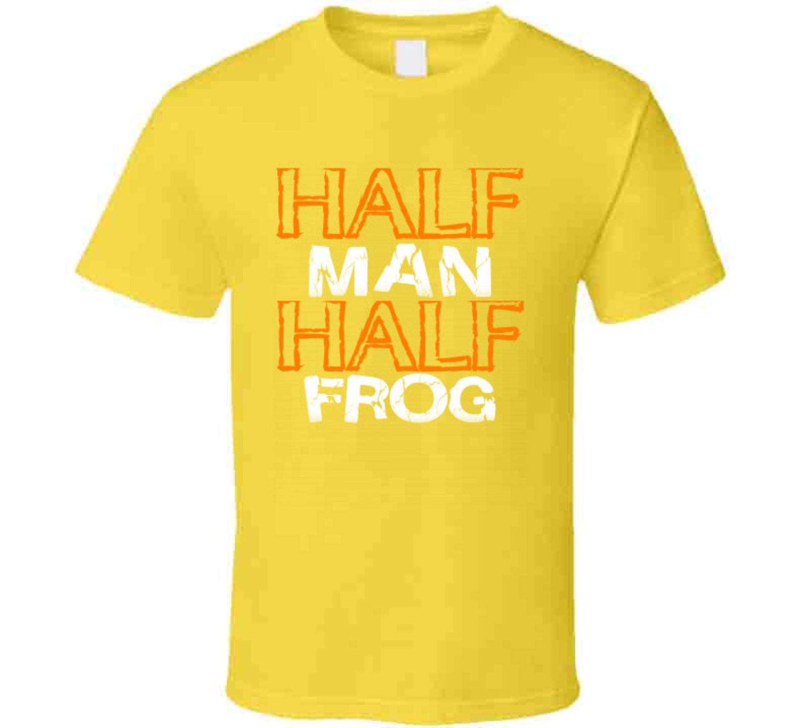 Half Man Half Frog Animal Lover Personalized Customizable - Etsy