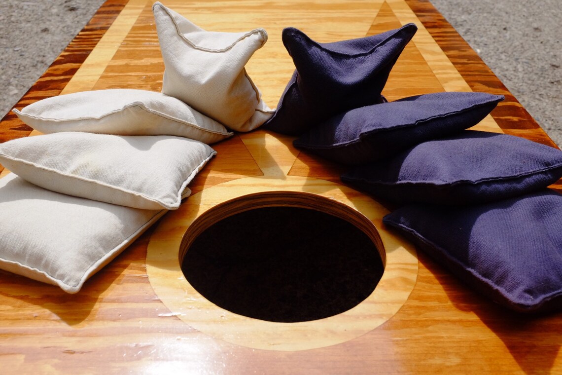 Cornhole Bags Corn Filled Tossing Bags regulation size 6 x Etsy