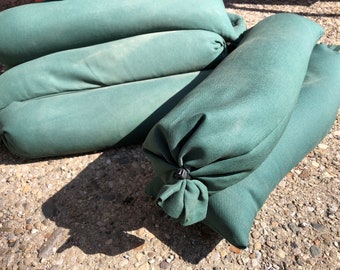 Sand Bags Gravel Bag Weights - Duck Cloth Thick Canvas - Fitness Tent Tarp Transport Weights  - Finished Bags You Fill w/ Sand or Gravel