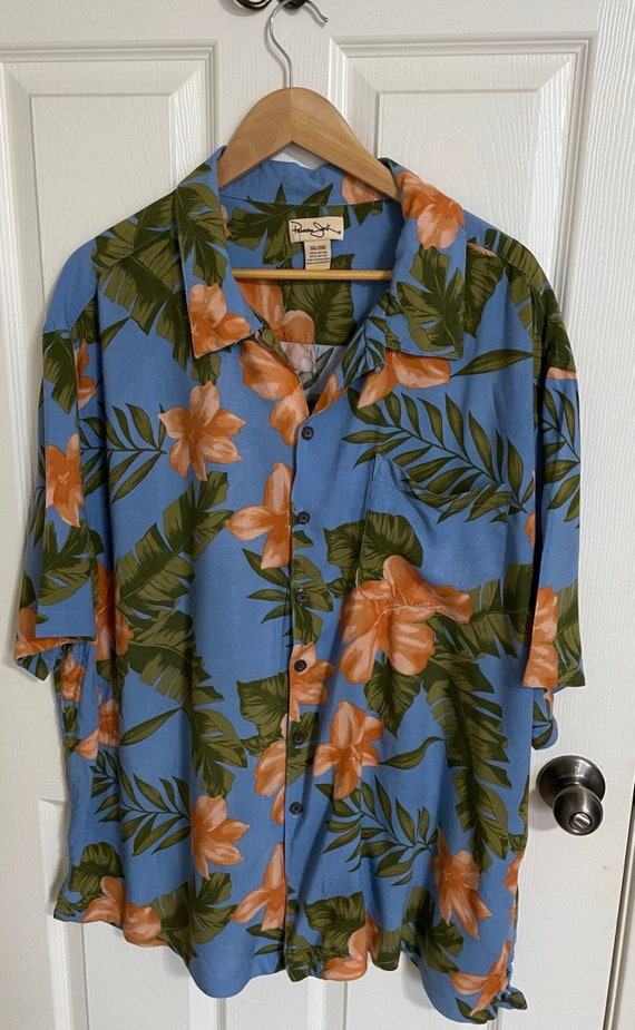 Panama Jack Hawaiian Shirt, Size 3XL