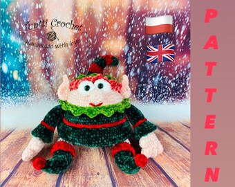 ELF - crochet amigurumi pattern PDF file *** Elf - wzór na szydełko Amigurumi PL