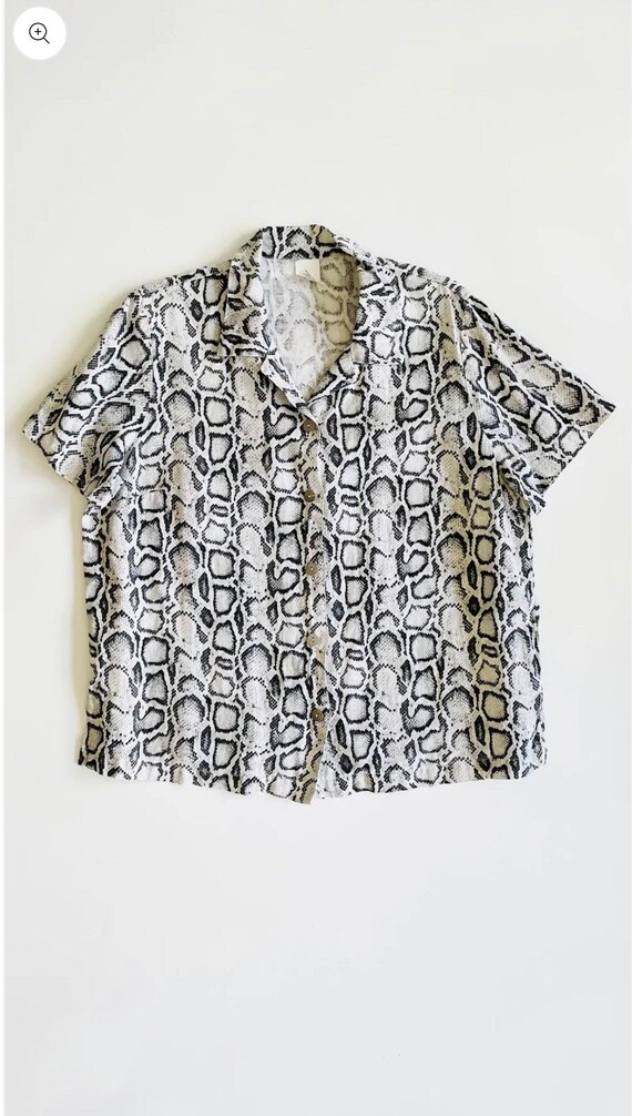 Vintage vintage shirt snake - Gem