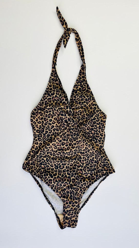 cheetah halter swimsuit - Gem