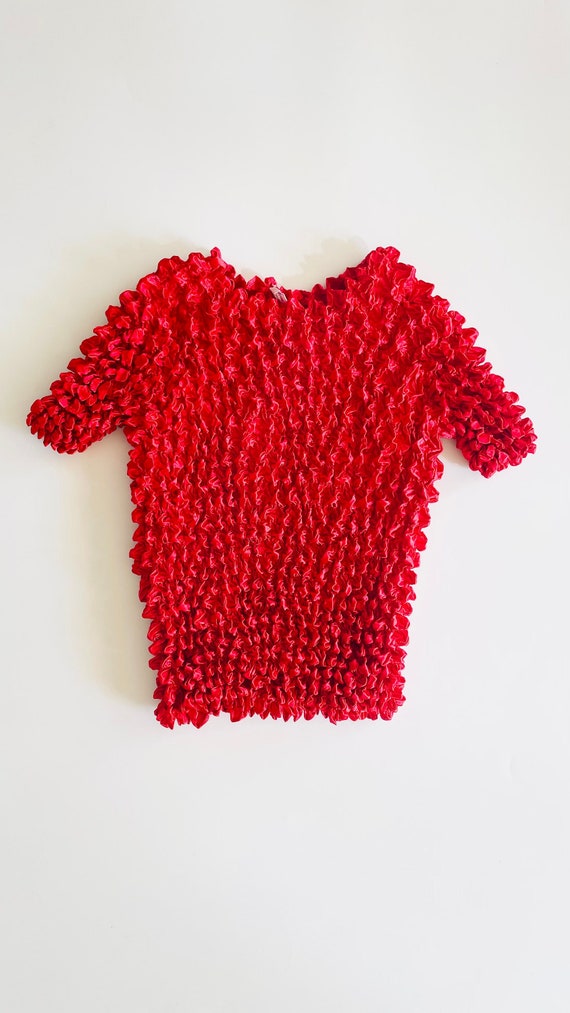 Vintage accordion top Gem