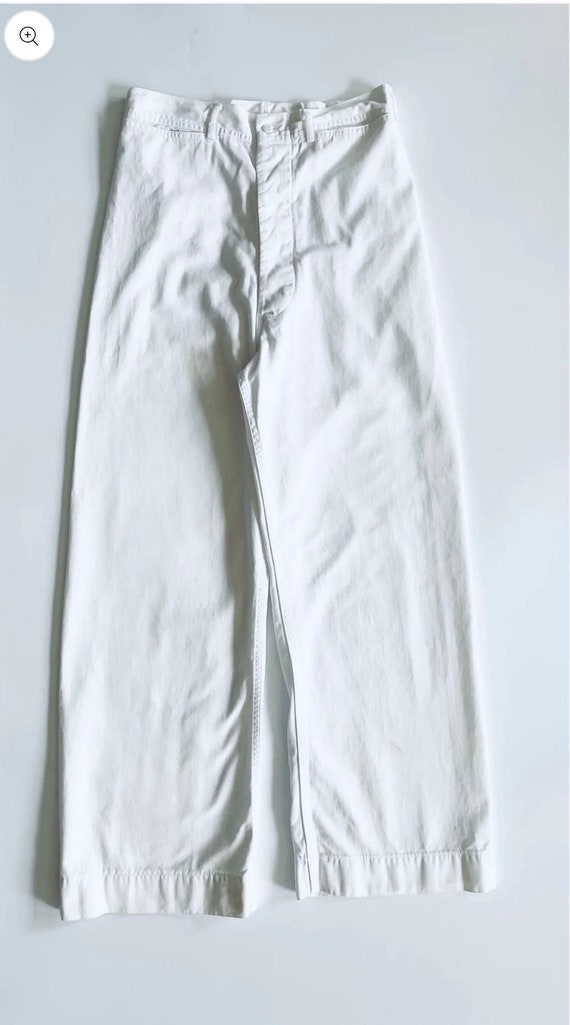 Vintage 70's sailor pants - Size 10