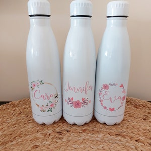 Gourde adulte personnalisé , cadeau adulte ado , gourde isotherme, cadeau rentrée scolaire, cadeau personnalisé, gourde, sport, danse, ecole
