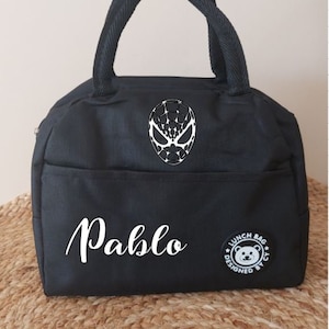 Lunch box - Lunch box personnalisé - Sac de repas isotherme personnalisable avec prénom ou motif
