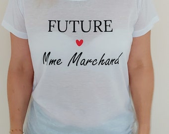 Personalized future lady t-shirt