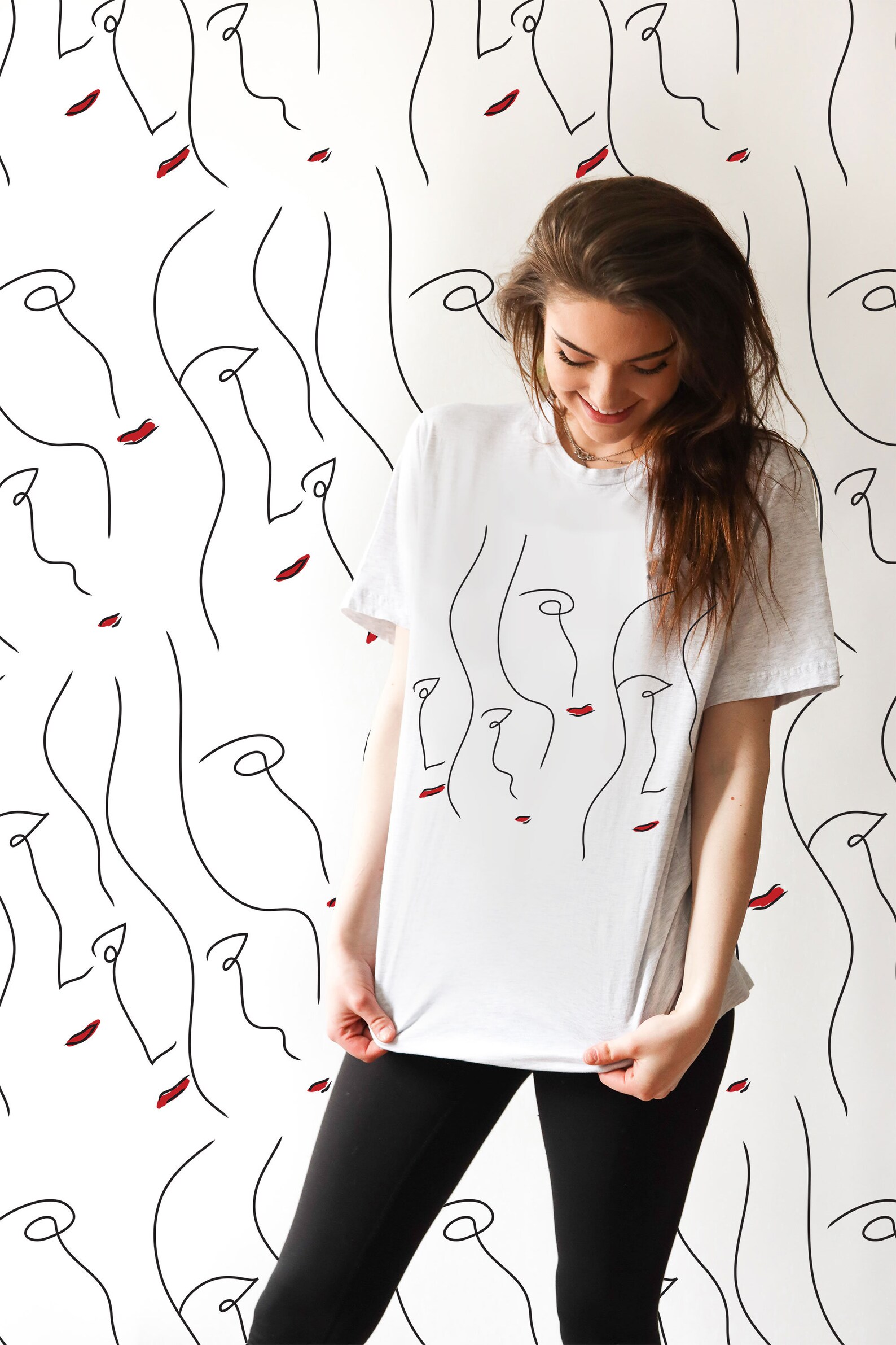 Leading Fashion Fashion Mural Chic Mural Salon Wallpaper Etsy