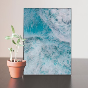 Downloaden voor commercieel gebruik, Marin Artwork, Digitale download, Afdrukbaar artwork digitaal bestand, Modern strand, Kunstprint, Wanddecoratie, Digitale download, A102