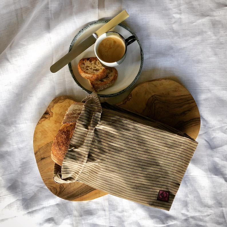 Peckham Cloth Beeswax Bread Bag - Thumbnail 5