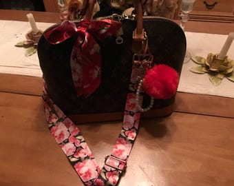 Louis Vuitton, authentische Alma, LV Handtasche braune Canvas / Ledertasche BA0988 Monogram . Schöne Schöne Tasche