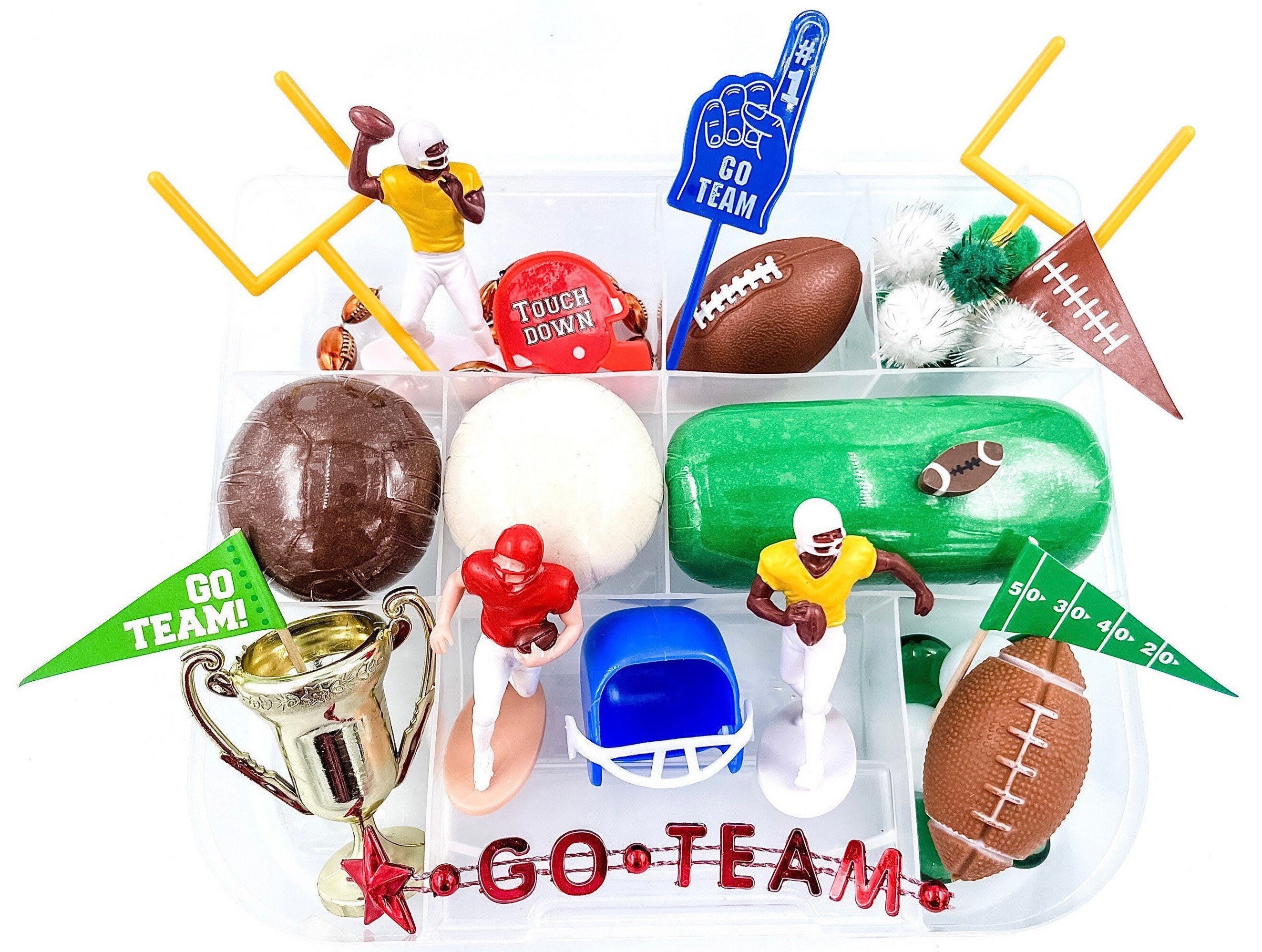 Large Football Playdough Kit – The Game Day Family